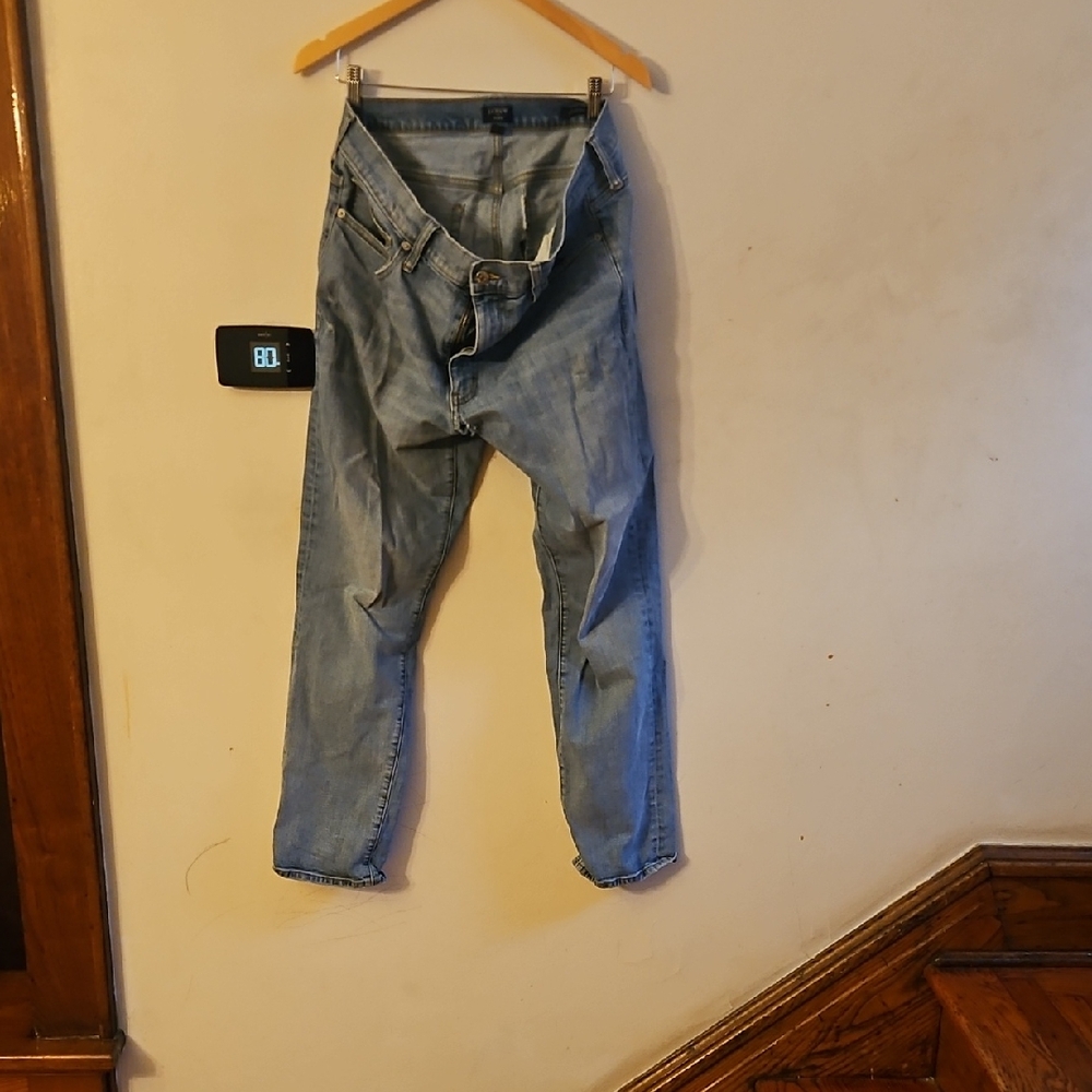 J. Crew Sky Blue Men's Straight Jeans